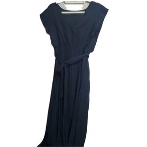 Shein Elegant Black Maxi Dress Size XL